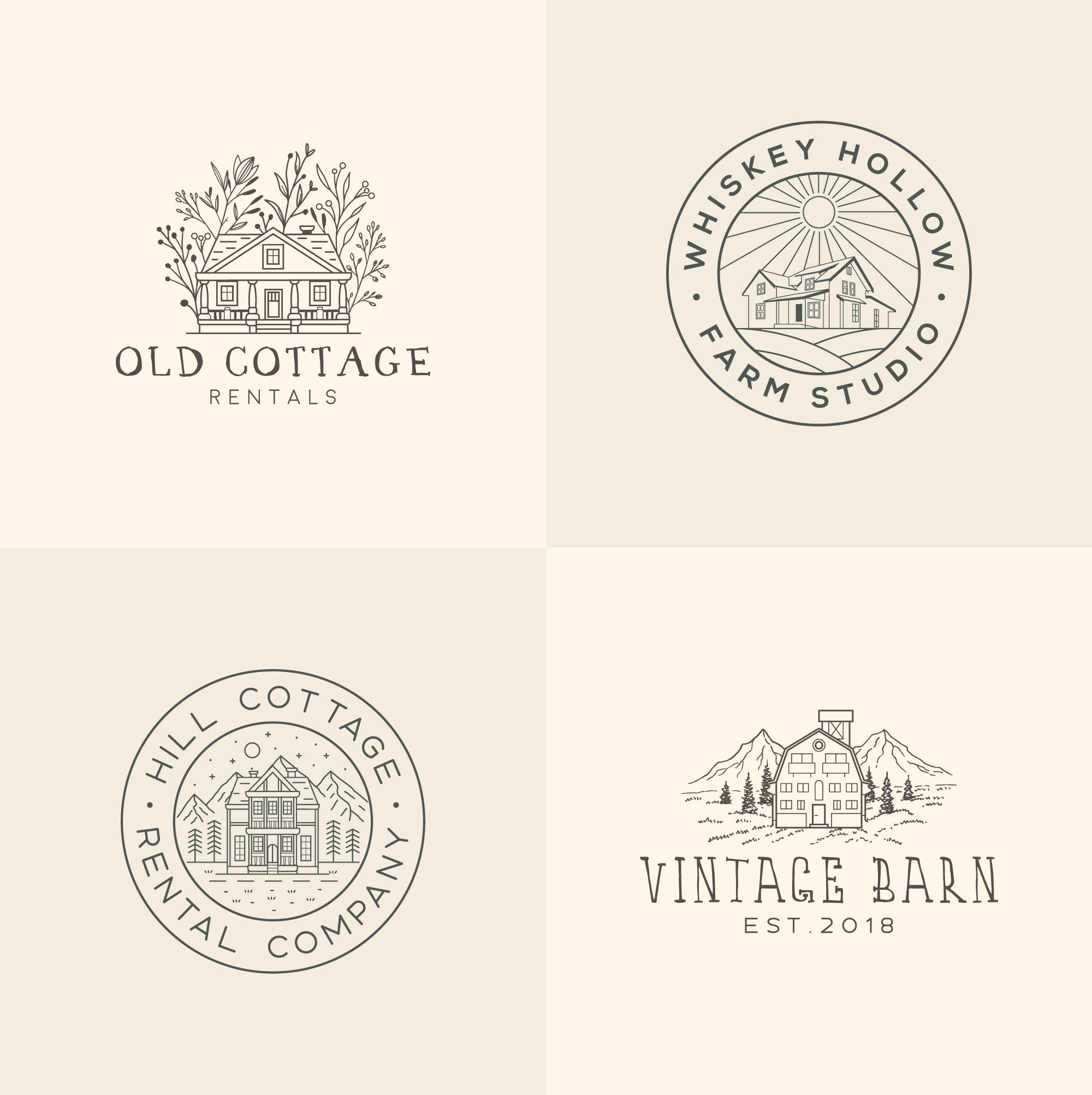 Short Term Rental Logo / Custom Logo / Logo Design / STR Logo ...