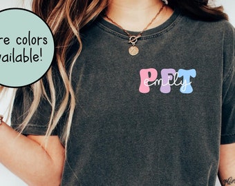 Personalized Pelvic Floor Therapy Comfort Colors TShirt, Custom Pelvic Floor Physical Therapist Shirt, Pelvic Health, Physiotherapist Gift