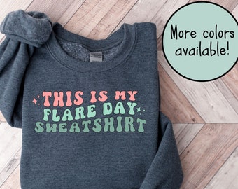 Sweat-shirt du syndrome de POTS, pull flare, chemise maladies rares, poussée EDS, chemise de sensibilisation POTS, t-shirt drôle de maladie chronique, t-shirt Spoonie