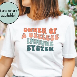 Funny Chronic Illness Shirt, Autoimmune Disease POTS Syndrome, Sarcastic Spoonie Shirt, Invisible Illness TShirt, Funny Chronic Pain Tee