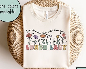 Schullunch Lady Shirt, Schulessens Squad, Cafeteria Worker TShirt, passende Cafeteria Crew T-Shirts, Lunch Team Shirts, süßes Cafeteria T-Shirt