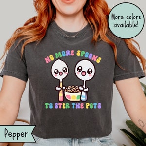 POTS Syndrome Spoonie Comfort Colors Shirt, Postural Orthostatic Tachycardia Syndrome, POTS Awareness Tee, Funny Chronic Illness TShirt