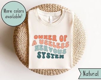 Chemise du syndrome de POTS, Syndrome de tachycardie orthostatique posturale, Sensibilisation à la POTS, Tshirt drôle de maladie invisible, T-shirt Spoonie, Maladie chronique