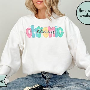 Funny Chronic Illness Flare Day Sweatshirt, POTS Syndrome, Sarcastic Spoonie Crewneck, Invisible Illness TShirt, Chronic Pain, Rare Disease