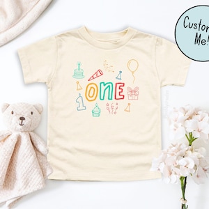 It's Fun to Be One Birthday Matching Family Shirts, Boys First Birthday, Girls First Birthday Party, BDay Shirt Mom Dad Fun BDay Theme image 1