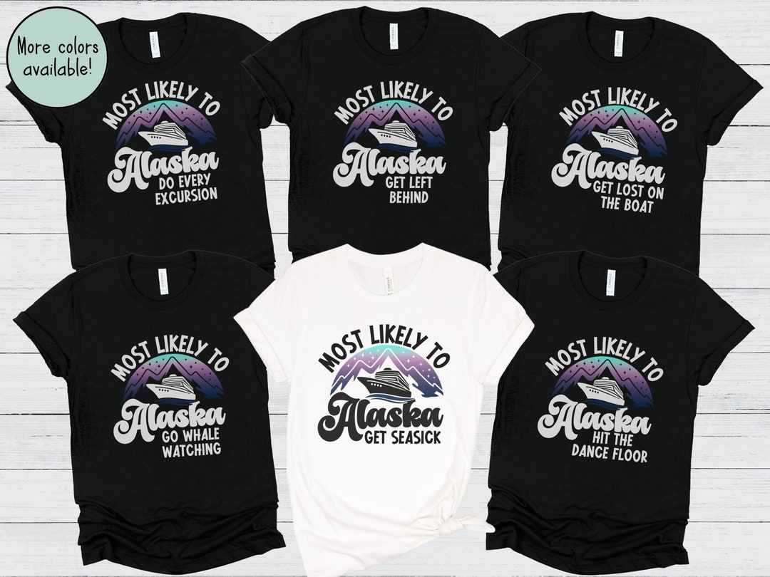 Personalized Alaska Cruise Shirt, Customized Alaskan Cruise Family ...
