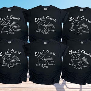 Custom Family Graduation Cruise Shirts, Matching Family Graduation Cruise TShirts, Graduation Cruise Crew Tees, Class of 2025 Family Trip