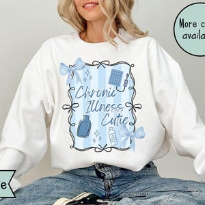 Funny Chronic Illness Flare Day Sweatshirt, POTS Syndrome, Sarcastic Spoonie Crewneck, Invisible Illness TShirt, Chronic Pain, Rare Disease