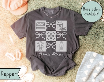 Lustige Chronische Krankheit Komfort Farben Shirt, Spoonie Shirt, unsichtbare Krankheit TShirt, chronische Schmerzen T-Shirt, seltene Krankheit Shirt Autoimmunkrankheit