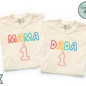It's Fun to Be One Birthday Matching Family Shirts, Boys First Birthday, Girls First Birthday Party, BDay Shirt Mom Dad Fun BDay Theme