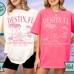 Custom Last Toast on the Coast Bachelorette Party Shirts Luxury Beach Bach Party TShirts Matching Beach Bachelorette Social Club Tee Shirts