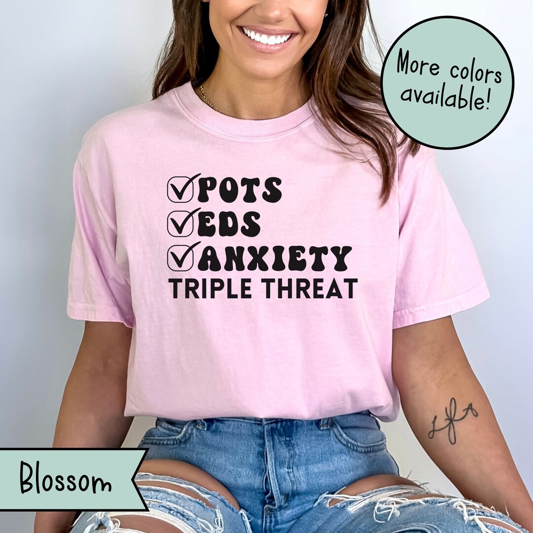 POTS Syndrome Shirt and Ehlers Danlos Syndrome Comfort Colors Etsy