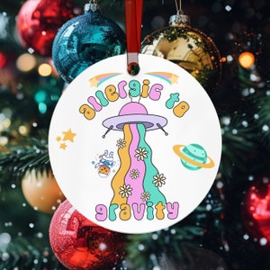 POTS Syndrome Christmas Ornament, Postural Orthostatic Tachycardia Syndrome, POTS Awareness Gift, Funny Chronic Illness Gift, POTS Ornament