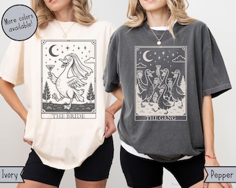 Silly Goose vrijgezellenfeest comfort kleuren shirts, Girls Gone Silly T-shirts, grappige Silly Goose vrijgezellenfeest, Silly Bride Goose Tee
