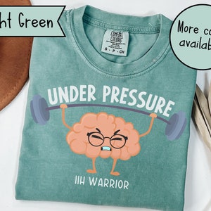 IIH Awareness Comfort Colors Shirt, Idiopathic Intracranial Hypertension TShirt, PTC Warrior Tee, Pseudotumor Cerebri Tee, IIH Survivor Gift
