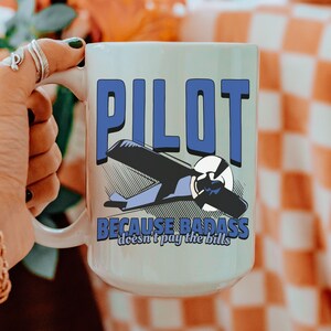 Taza de piloto, regalo divertido para piloto, taza de café para amantes de los aviones, taza de regalo de piloto personalizada, regalo de graduación de futuro piloto, taza para amantes de la aviación