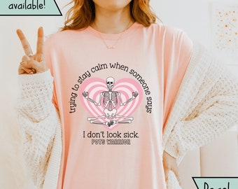 POTS Syndrome Shirt, Postural Orthostatic Tachycardia Syndrome, POTS Awareness, Funny Invisible Illness TShirt, Spoonie Tee, Chronic Illness