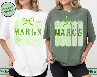 Custom Save Water Drink Margs Shirt, Margs and Matrimony Bachelorette Comfort Colors Shirts, Margarita Birthday Shirts, Margarita Lover Gift