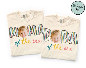 Two the Sea Birthday Matching Family Shirts, Boys Girls Second Birthday Party, 2nd BDay Shirt Mom Dad Under the Sea Theme