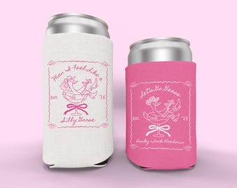Western Silly Goose Bachelorette Can Coolers, Country Girls Gone Silly Bachelorette Party Favors, Cowboy Silly Goose Bachelorette Party Gift