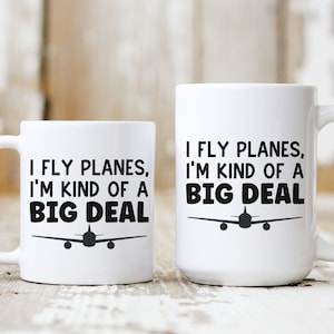 Taza de piloto, regalo divertido para piloto, taza de café para amantes de los aviones, taza de regalo de piloto personalizada, regalo de graduación de futuro piloto, taza para amantes de la aviación