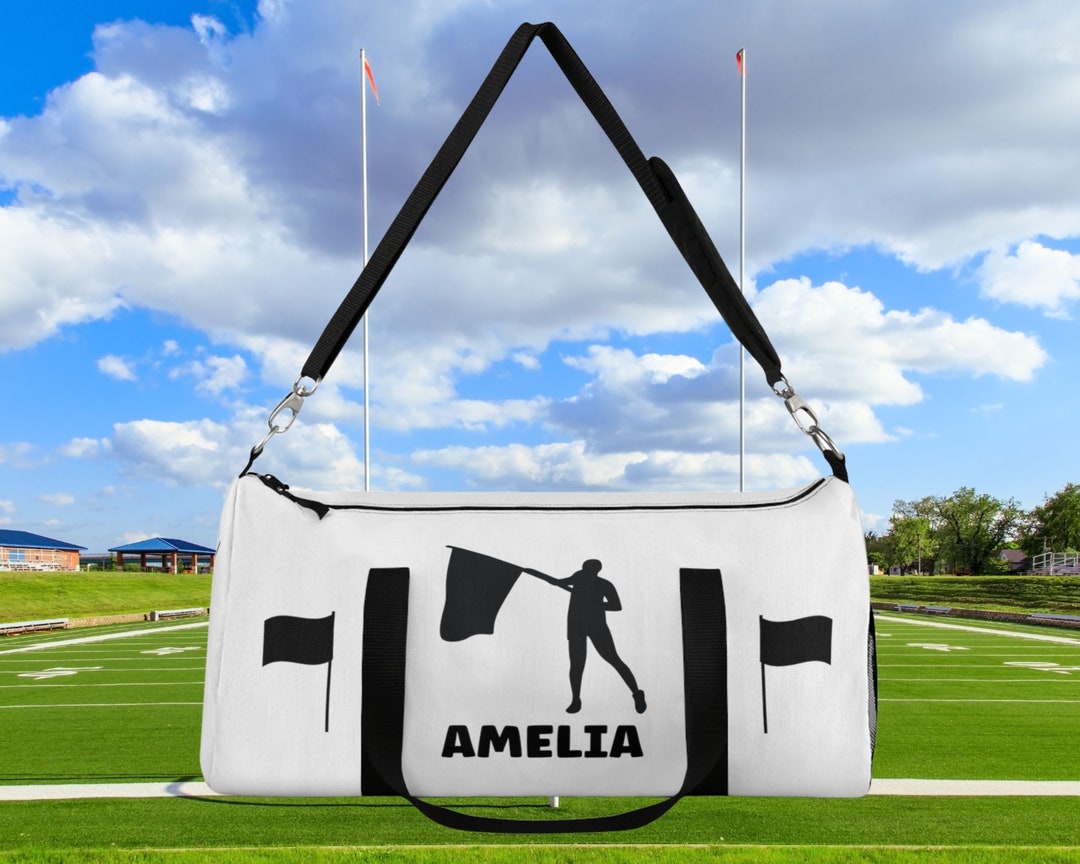Custom Color Guard Duffel Bag, Color Guard Overnight Bag, Matching Color Guard Duffel Bag Gift