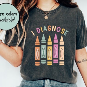 Educational Diagnostician Comfort Colors Shirt, School Diagnostician TShirt, DIAG Tee, Gift for Diagnostician, Gift for Diagnostician Week