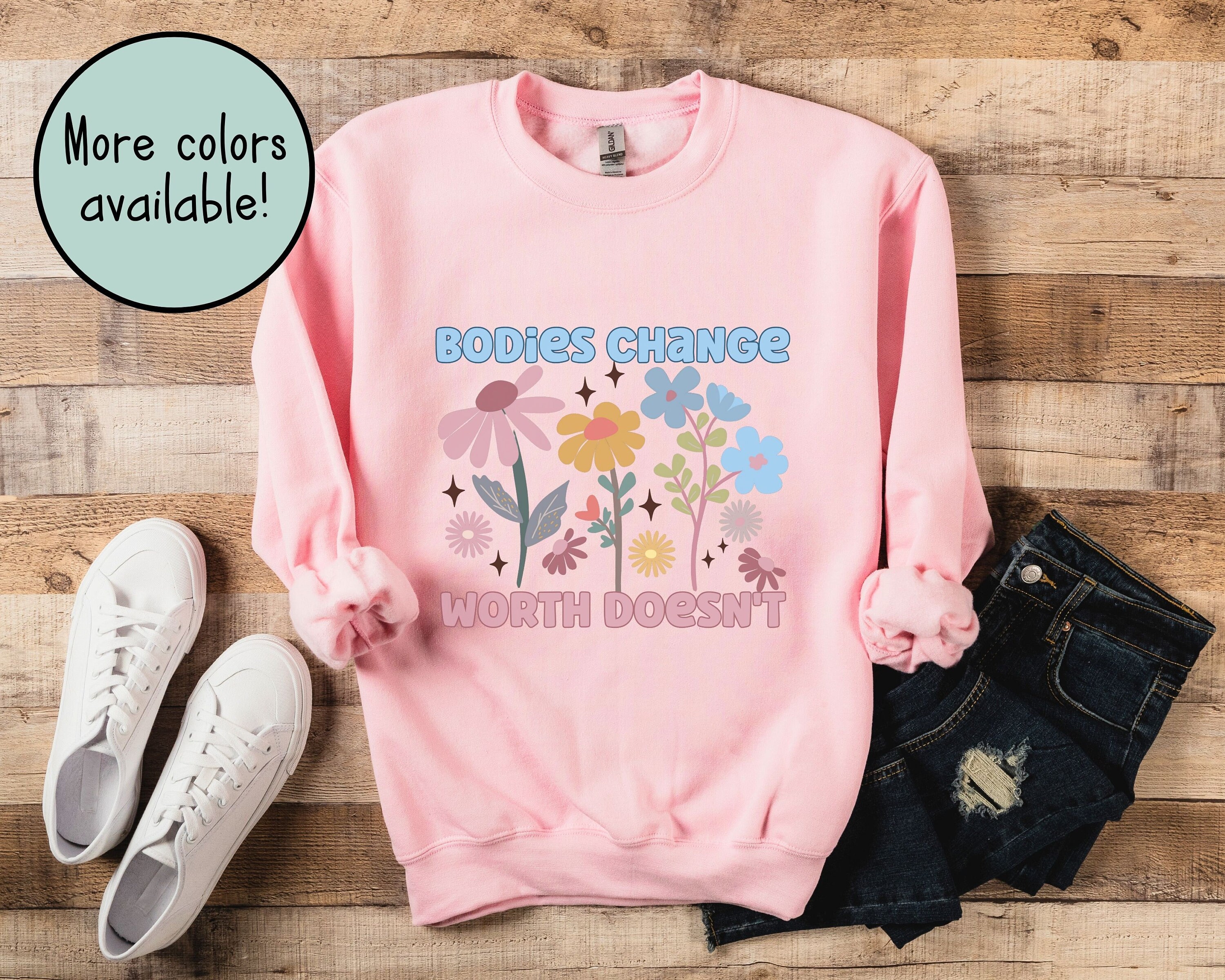 Recovery Sweaters Eating Disorder Recovery Sweatshirt, ED Awareness Sweater, Body ...