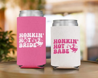 Silly Goose Bachelorette Can Coolers, Girls Gone Silly Bachelorette Party Favors,   Silly Goose Bachelorette Party Gift for Bridesmaid