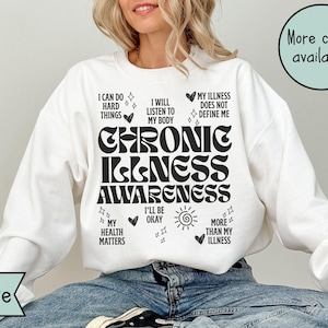 Funny Chronic Illness Flare Day Sweatshirt, POTS Syndrome, Sarcastic Spoonie Crewneck, Invisible Illness TShirt, Chronic Pain, Rare Disease