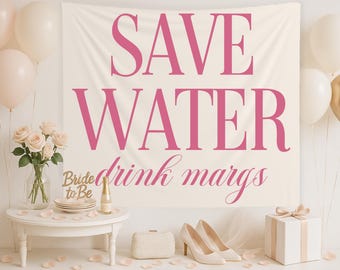 節水ドリンク マルガリータ パーティーデコレーション、マルガリータと結婚のタペストリー、マルガリータの独身パーティーデコレーション、マルガリータ バースデーパーティーバナーサイン