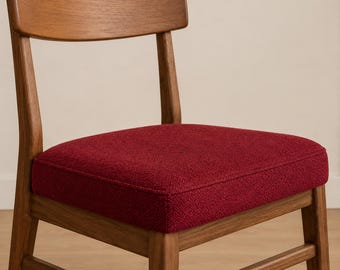 Custom Chair Cushion | 2 Inch Thick Dining Seat Pad (Custom Size)