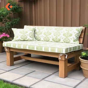 Sunbrella Outdoor Bench Cushion – Durable and Fade-Resistant Patio Seating