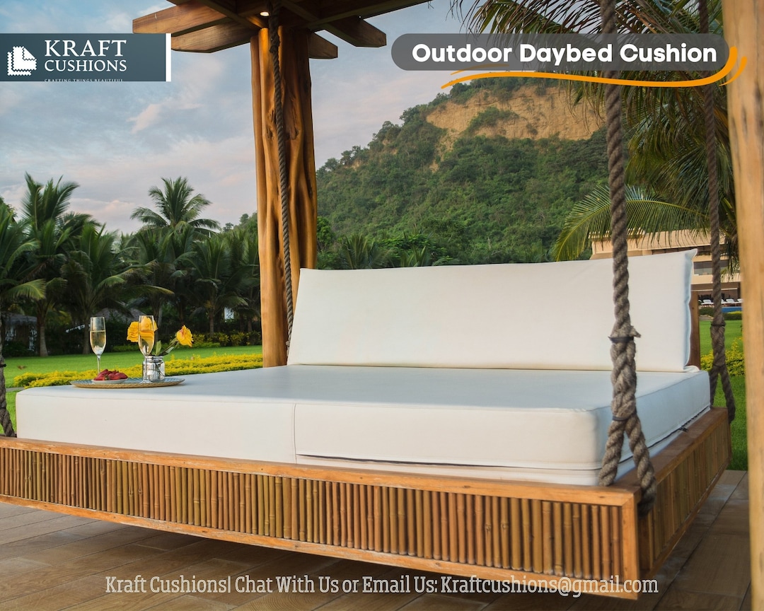 Custom Daybed Cushion Outdoor Daybed Cushion Circular Daybed Cushion