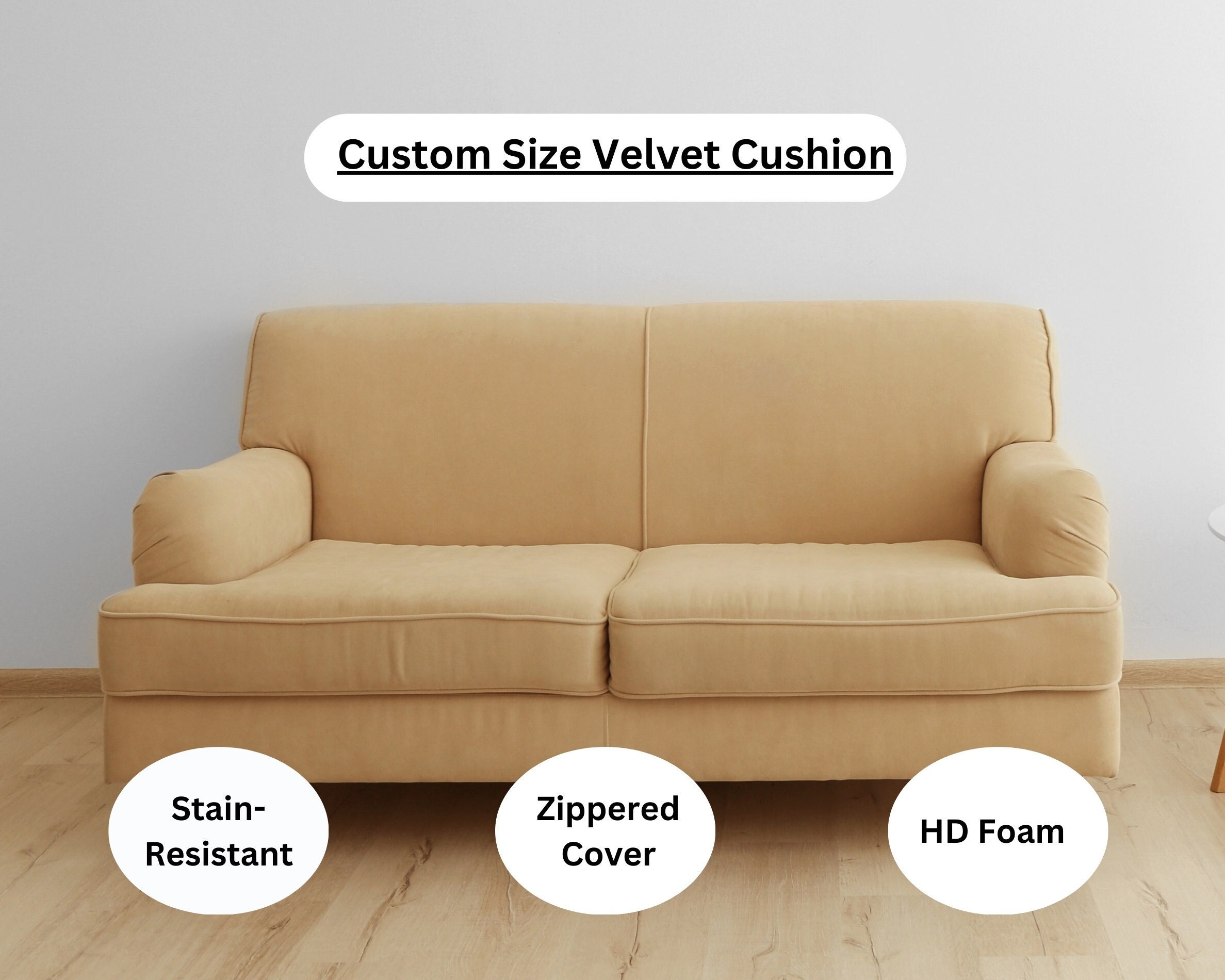 5 X 24 X 24 Upholstery Foam High Density 44-ILD Foam chair Cushion Square  Foam for Dinning Chairs, Wheelchair Seat Cushion Replacement 