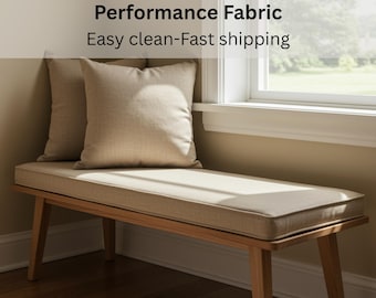 Custom 2 Inch Bench Cushion