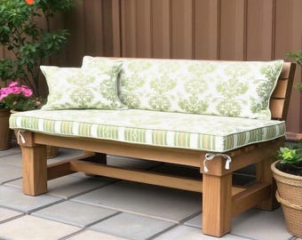 Sunbrella Outdoor Bench Cushion – Durable and Fade-Resistant Patio Seating