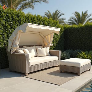 Custom Sunbrella Outdoor Cushion: Shape & Color Options