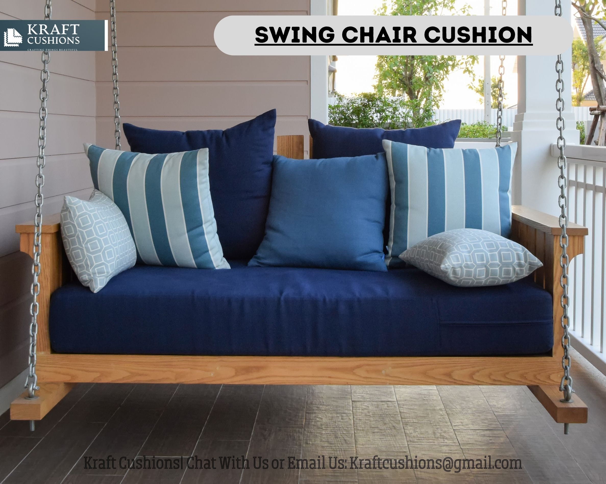 18 Square Pillow Insert – Vintage Porch Swings