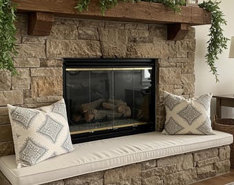 Custom Fireplace Hearth Cushion – Soft Baby Proofing Edge Guard