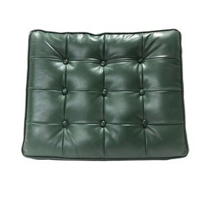 Custom Leather Tufted Chair Cushion – Handcrafted Comfort