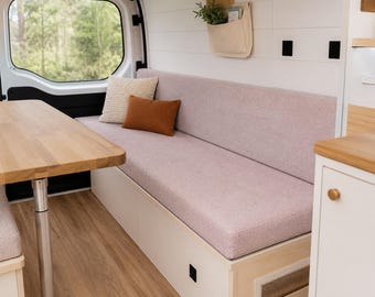 Custom RV Dinette Cushions | Made to Measure Camper Cushions | Motorhome Bench Cushions