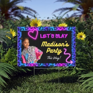 That Girl Lay Lay Birthday Yard Sign | Personalizable Birthday Lawn Sign | That Girl Lay Lay Party Supply