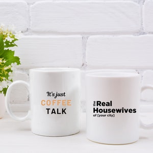 Cadeaus echte huisvrouwen Echte huisvrouwen van New Jersey Cadeau voor fan echte huisvrouwen Verjaardagscadeau echte huisvrouwen Bravo koffiemok Bravo Gifts