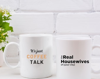 Real Housewives Gifts Real Housewives of New Jersey Gift for Real Housewives Fan Real Housewives Birthday Gift Bravo Coffee Mug Bravo Gifts