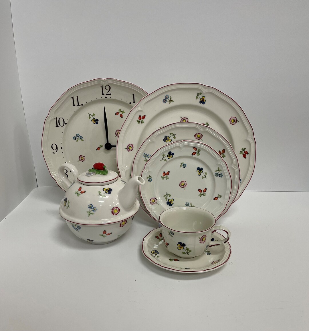 Villeroy & Boch Petite Fleur Dinnerware - Etsy