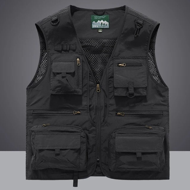 Tactical Vest for Men Summer Sleeveless Coat for - Etsy