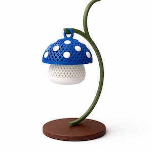 Mini Mushroom Tea Light Lantern | Cozy Cottagecore Mushroom Decor | LED Candle Holder image 8