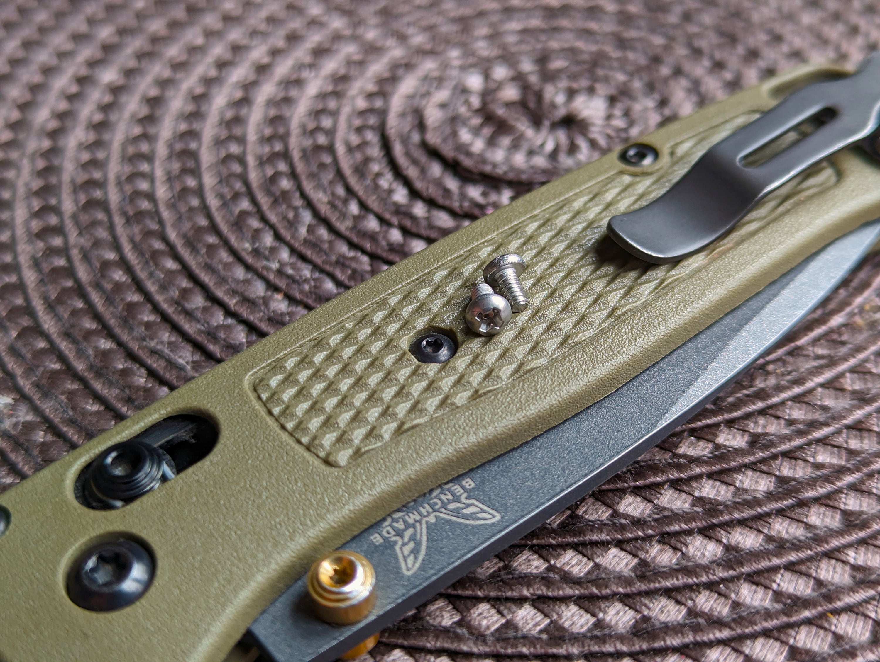 BENCHMADE BUGOUT 535GRY-1チタンカスタム ベンチメイド（Benchmade 