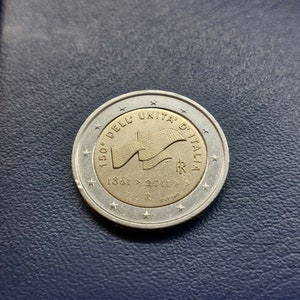 2 EURO coin 150 dell' unita' D' ITALIA 2011 image 1